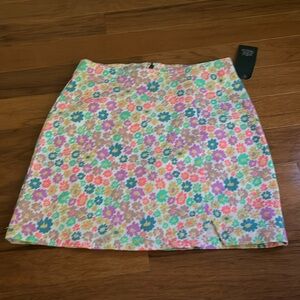 Floral Color Skirt